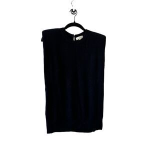 Ronny Kobo Wool-Cashmere Blend Jaitlin Sweater Womens Black Size Medium